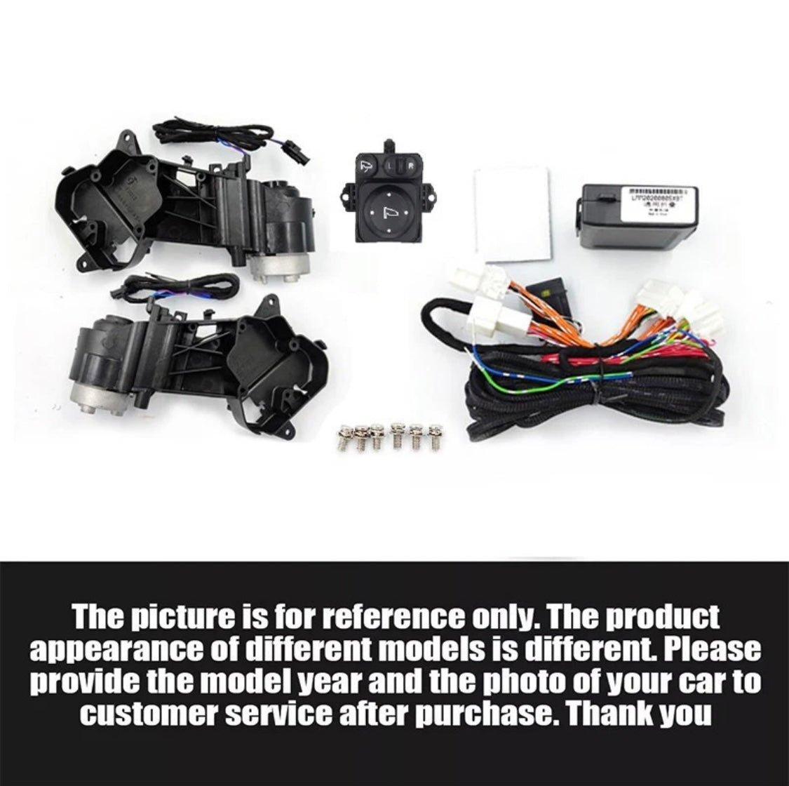 Power Folding Unfolding Rearview Mirror Assembly Kit For HONDA ACCORD 2013-2017