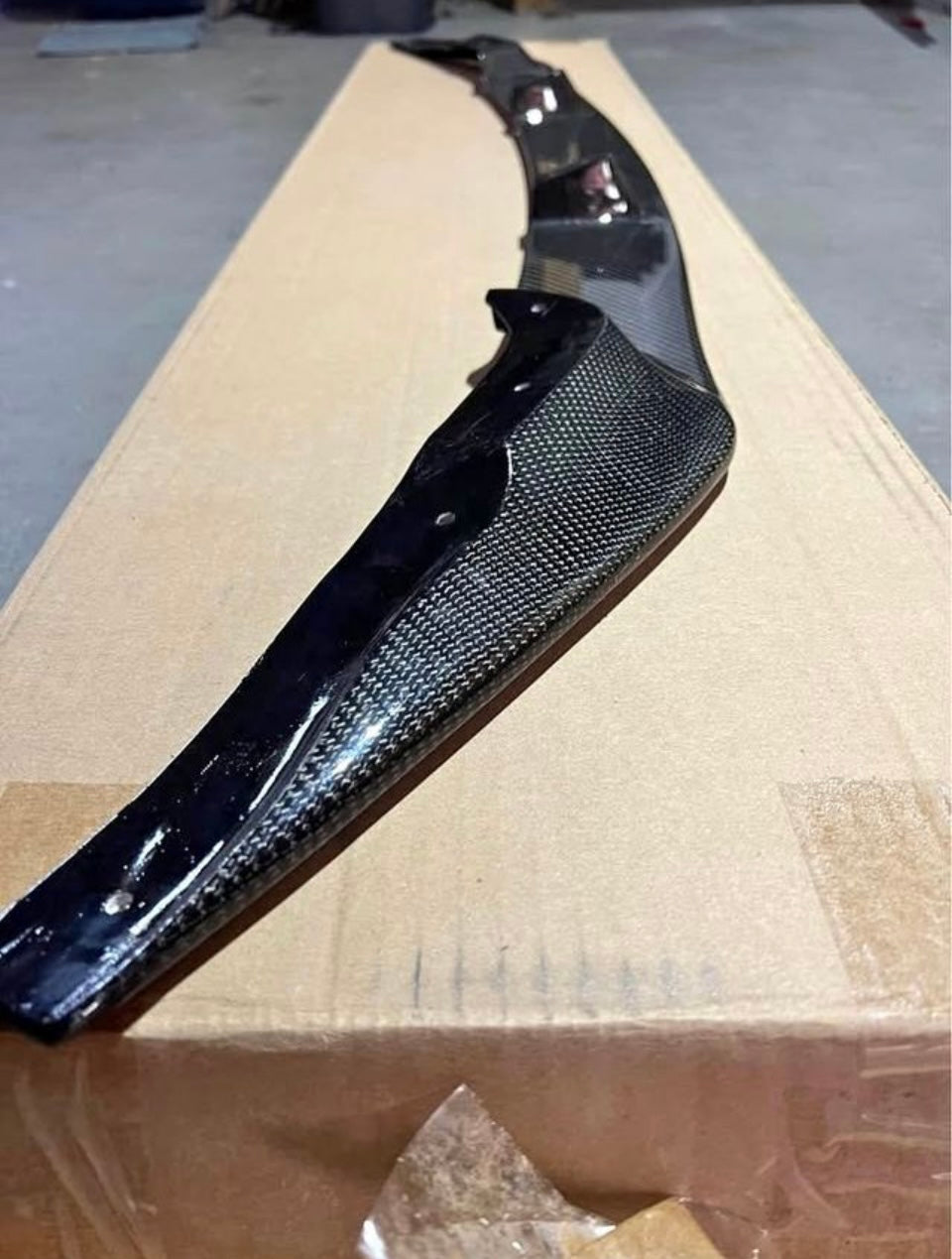 2016-2017 HONDA ACCORD SEDAN CARBON FIBER FRONT LIP