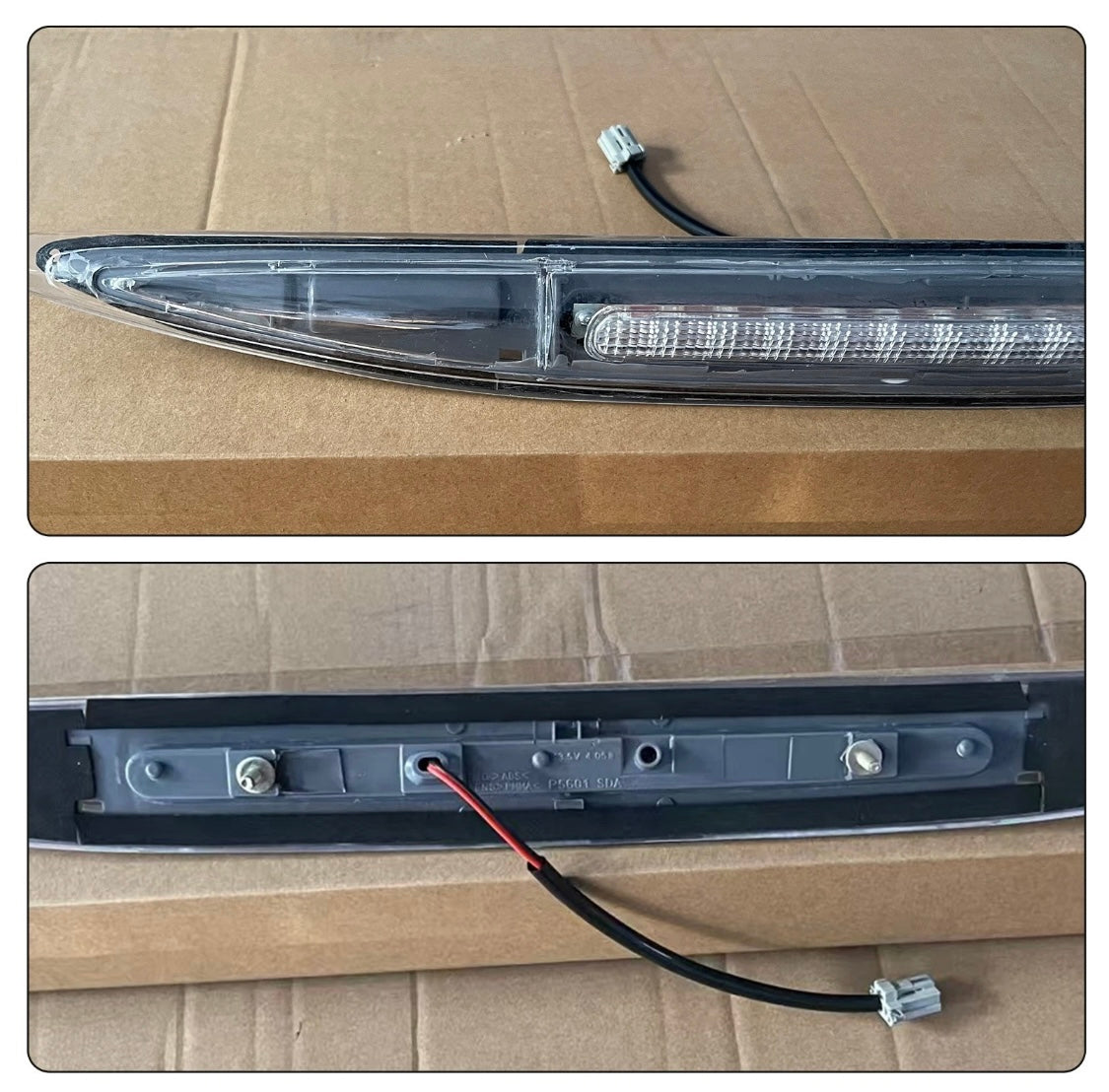 For Honda Accord Sedan 2006-2007 Clear Rear Tail Light 3RD High Mount Brake Lamp