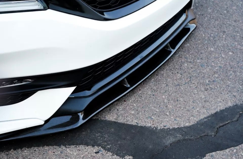 2016-2017 HONDA ACCORD SEDAN CARBON FIBER FRONT LIP