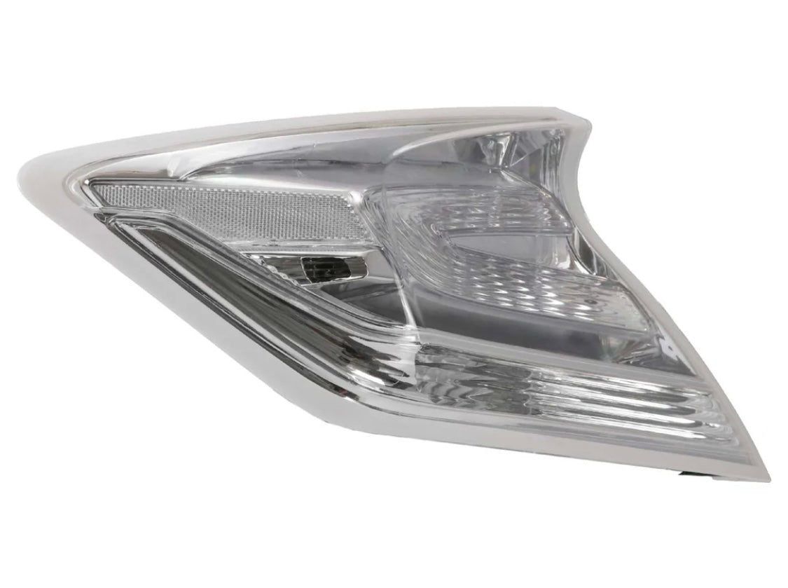 2014-2015 Honda Civic 2 Door Coupe & SI All Clear Lens Tail Lights