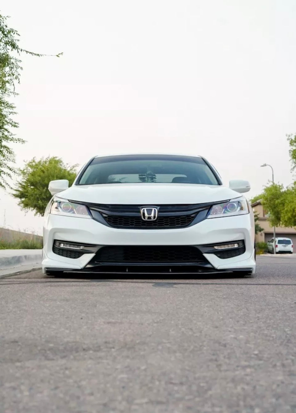 2016-2017 HONDA ACCORD SEDAN CARBON FIBER FRONT LIP
