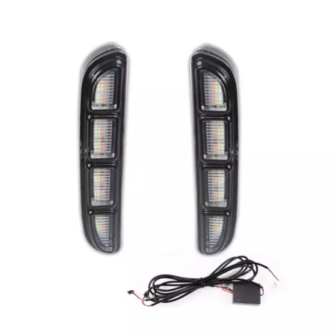 2x DRL For Honda Accord 2021 2022 LED Daytime Running Light Fog lamp