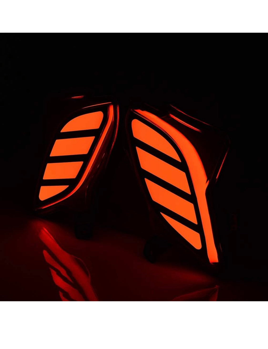 Astra Depot Reemplazo para Toyota Highlander 2020-2024 Reflector de parachoques trasero LED Conjunto de luz antiniebla lámpara de señal de giro de freno de conducción