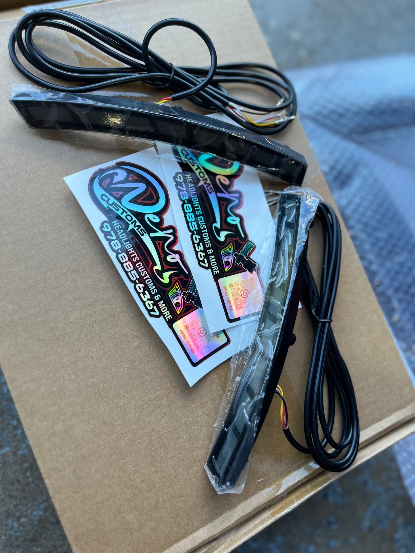 For Honda CR-V CRV 2023 2025 Daytime Running Light Side LED Light Sets 2pcs