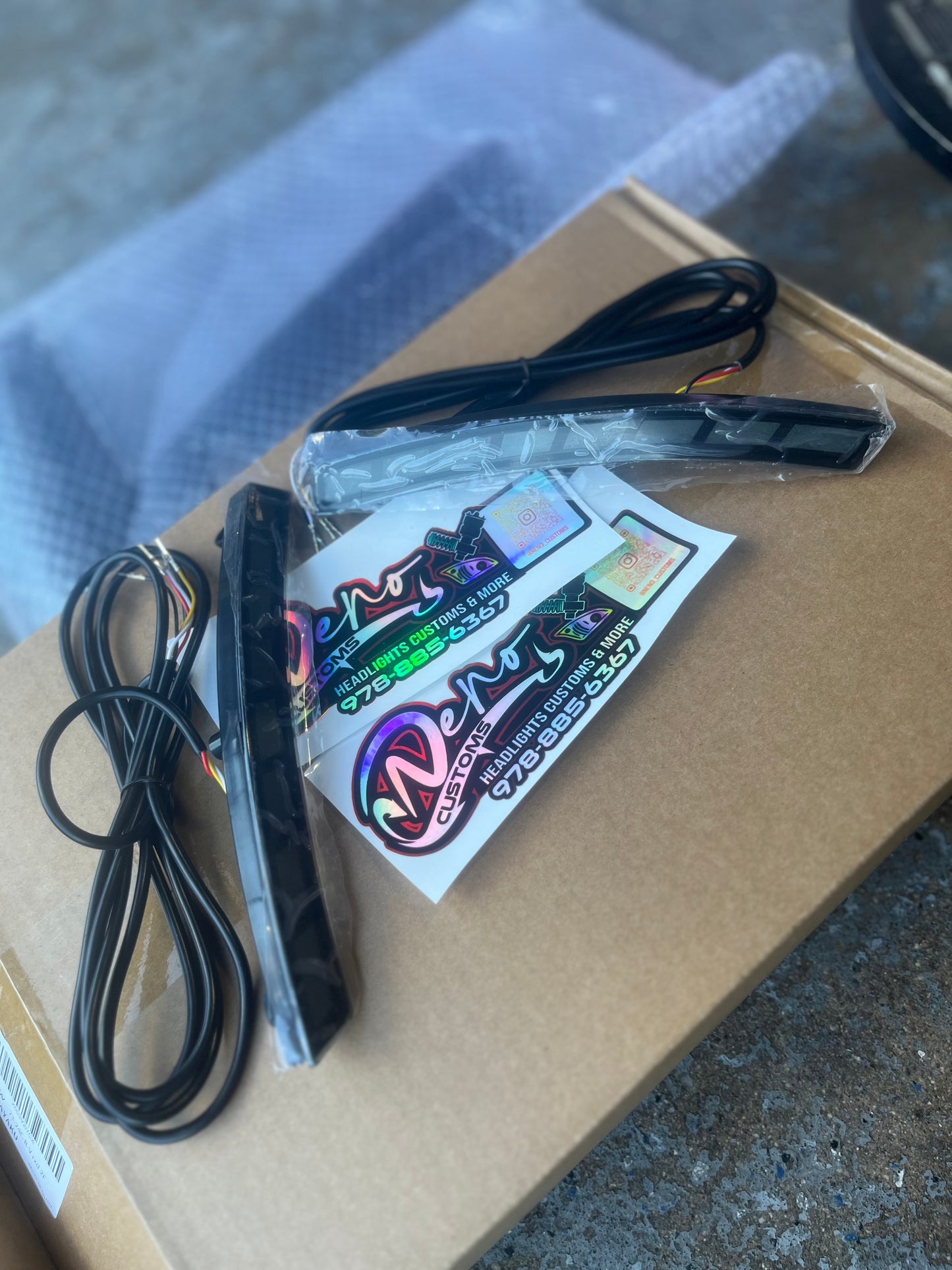 For Honda CR-V CRV 2023 2025 Daytime Running Light Side LED Light Sets 2pcs