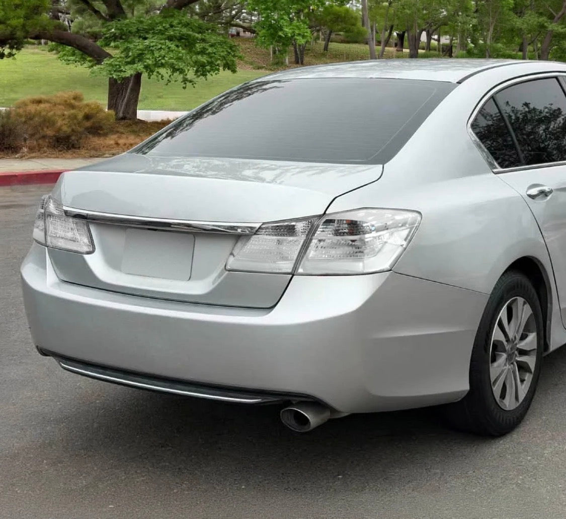 2013-2015 Honda Accord 4D Sedan All Clear Lens Halogen Tail Lights