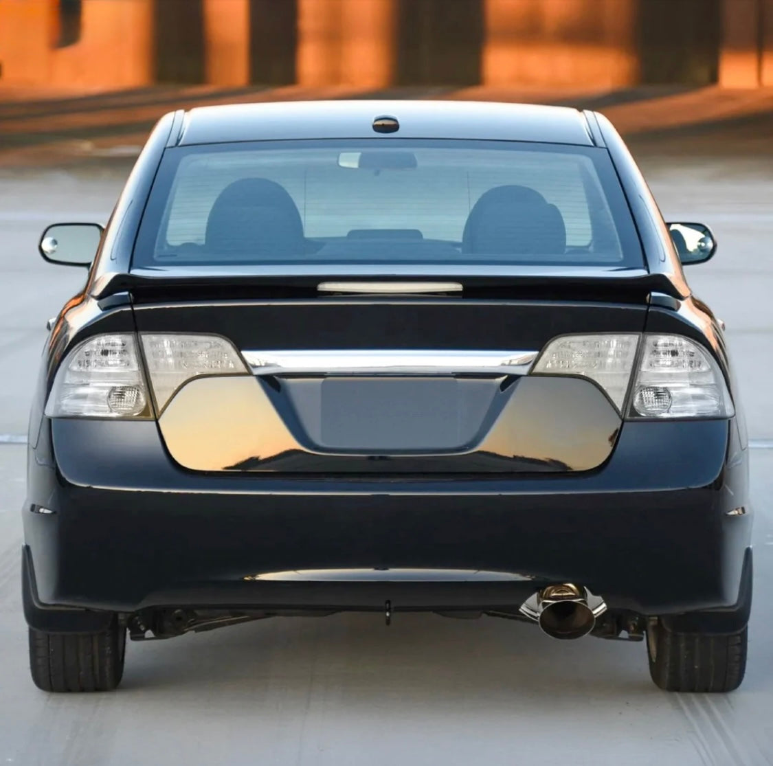 2006-2011 Honda Civic 4D Sedan Euro Spec 4PC All Clear Tail Lights