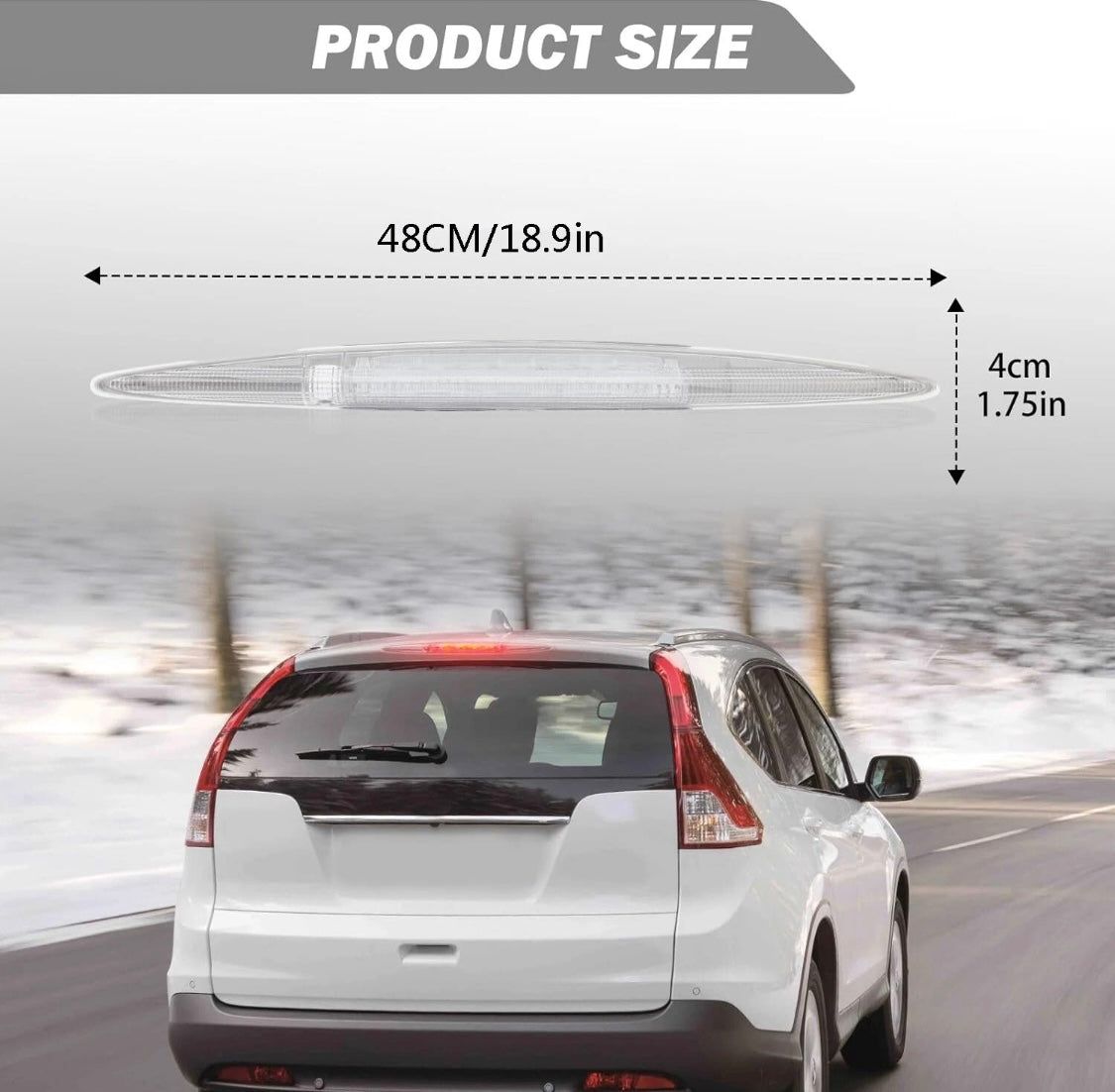 Rear High Mount 3rd Brake Tail Light Lamp For Honda CR-V 2012 2013 2014-2016