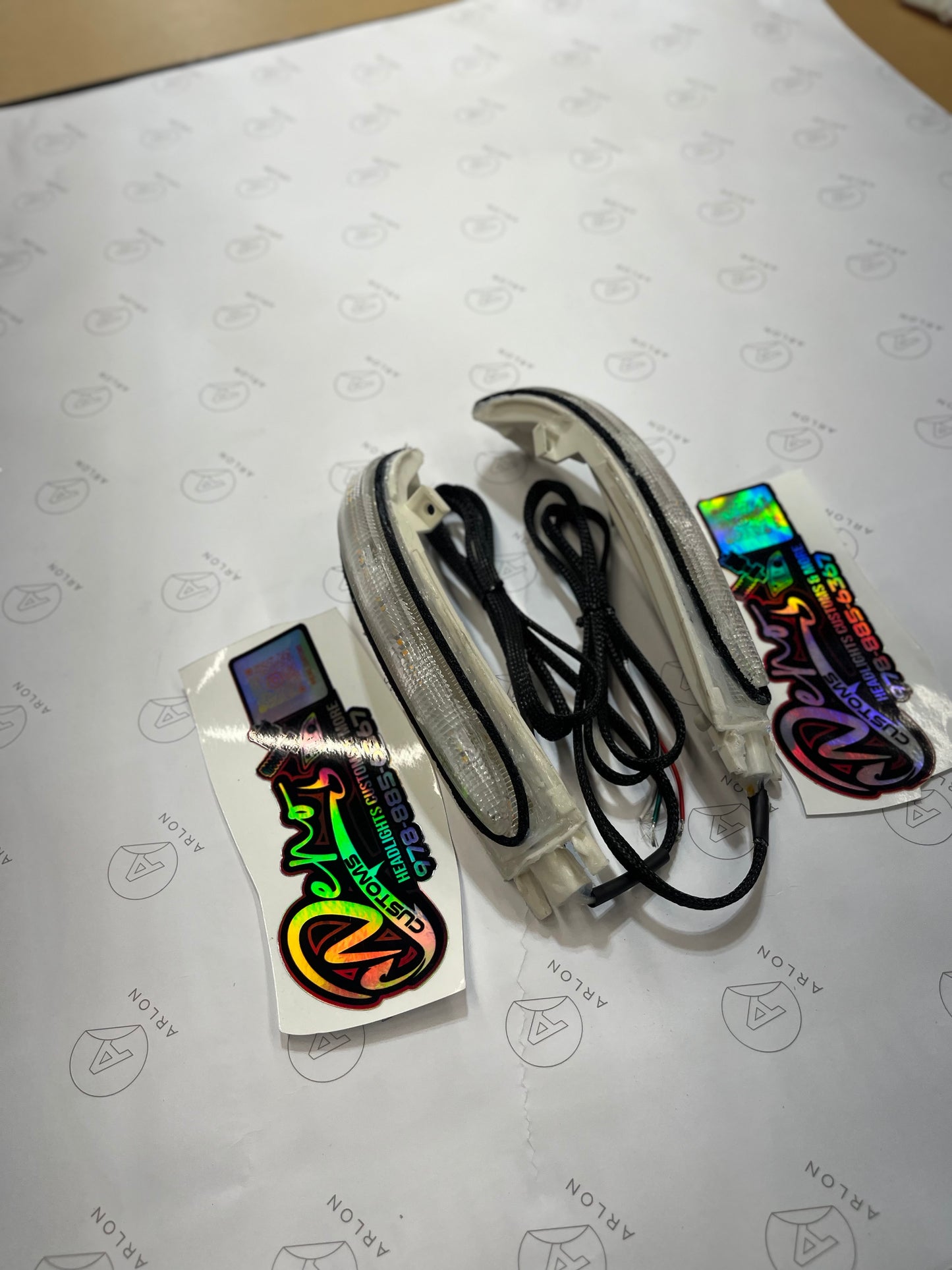 Sequential LED Turn Signal Light + DRL for Acura TSX 2004-2008  Honda Accord Hybrid 2006-2007 Custom Side Mirror.