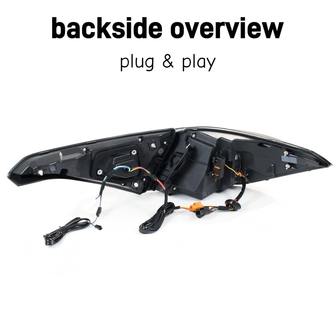 Smoked RGB LED Tail Lights for 2022-2026 Honda Civic Sedan 11th Gen Rear Light