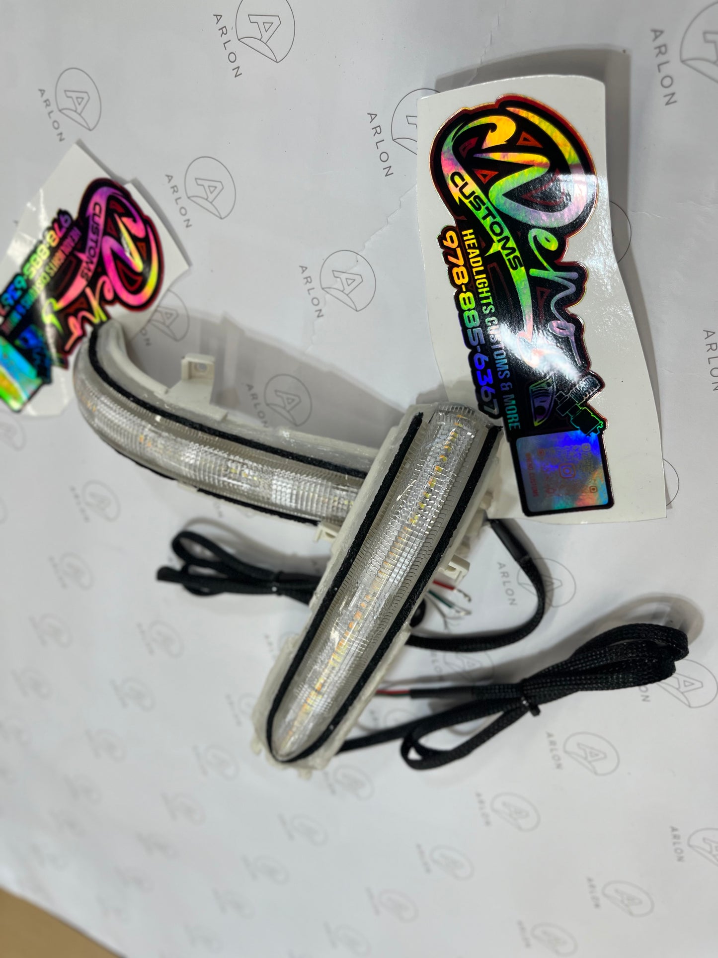 Sequential LED Turn Signal Light + DRL for Acura TSX 2004-2008  Honda Accord Hybrid 2006-2007 Custom Side Mirror.