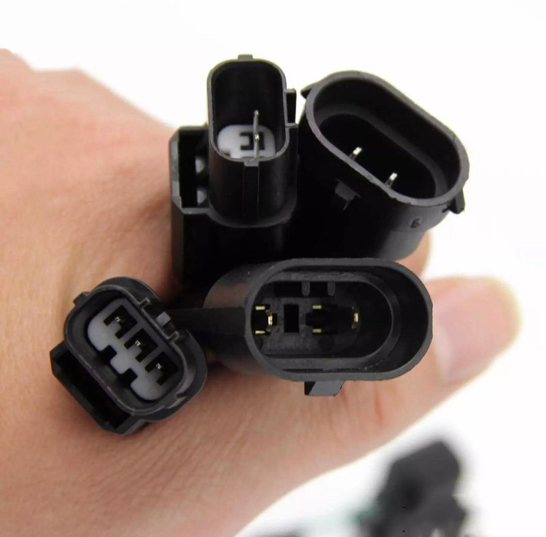 For 2016 17 Accord Honda Sedan Headlight Adapter Wire Halogen to Touring LED