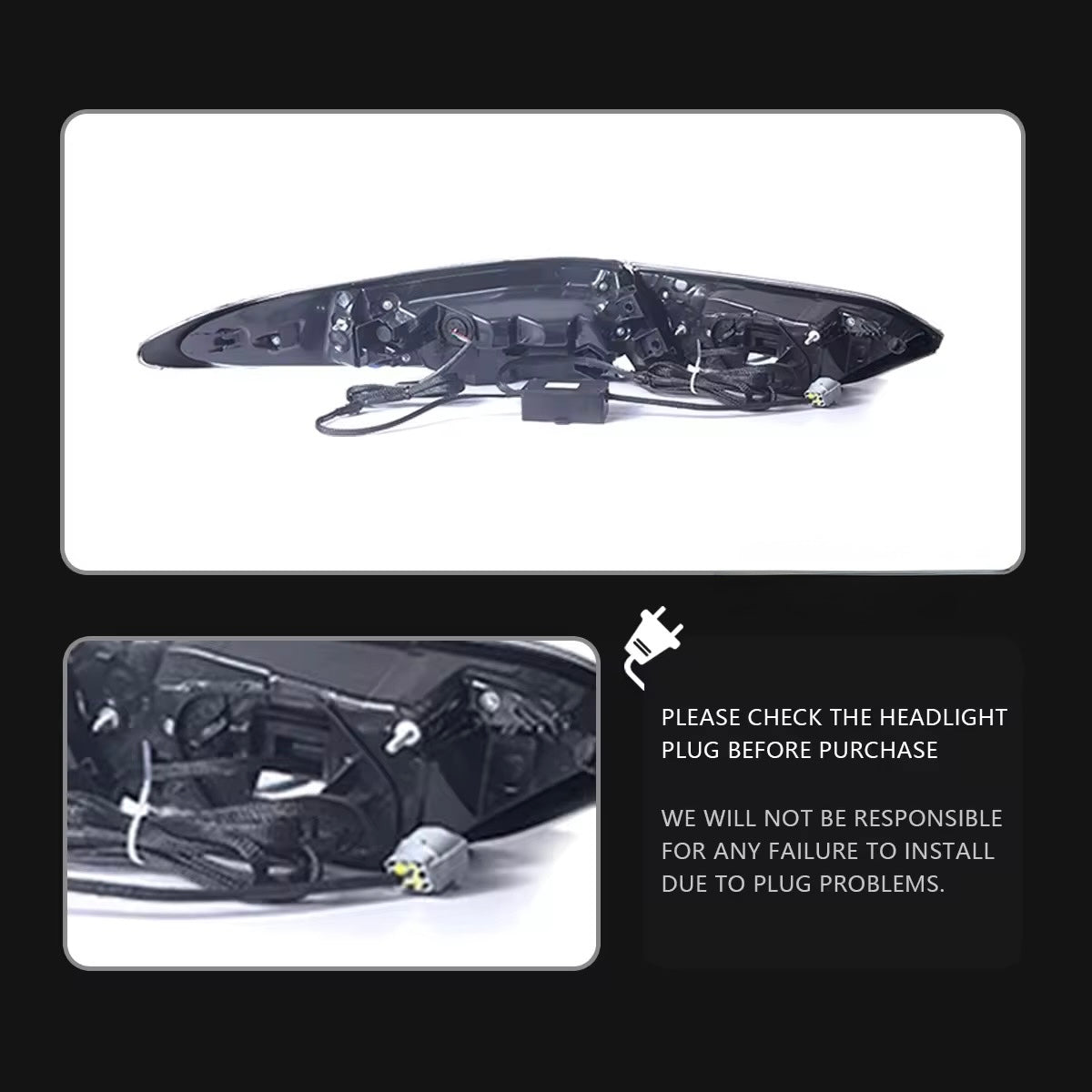 Clear RGB LED Taillights for 8th Gen Toyota Camry (2018-2024)