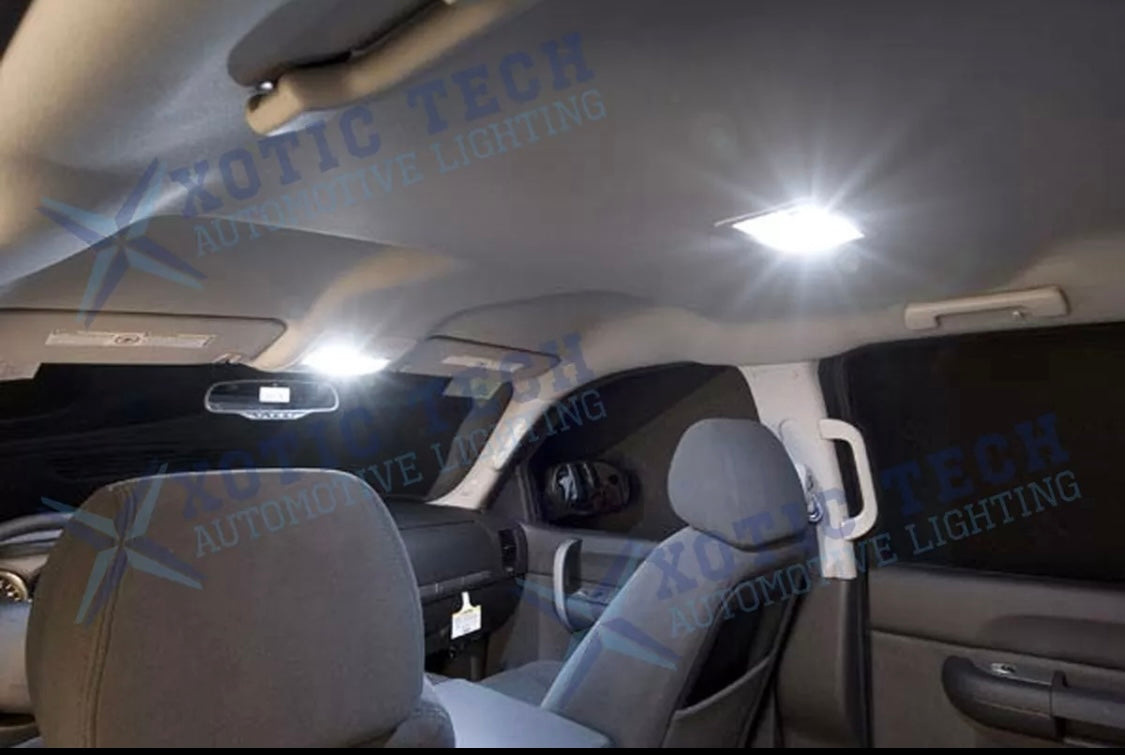 White LED Interior Lights Reverse Package Kit + Tool for Honda Accord 2013-2017