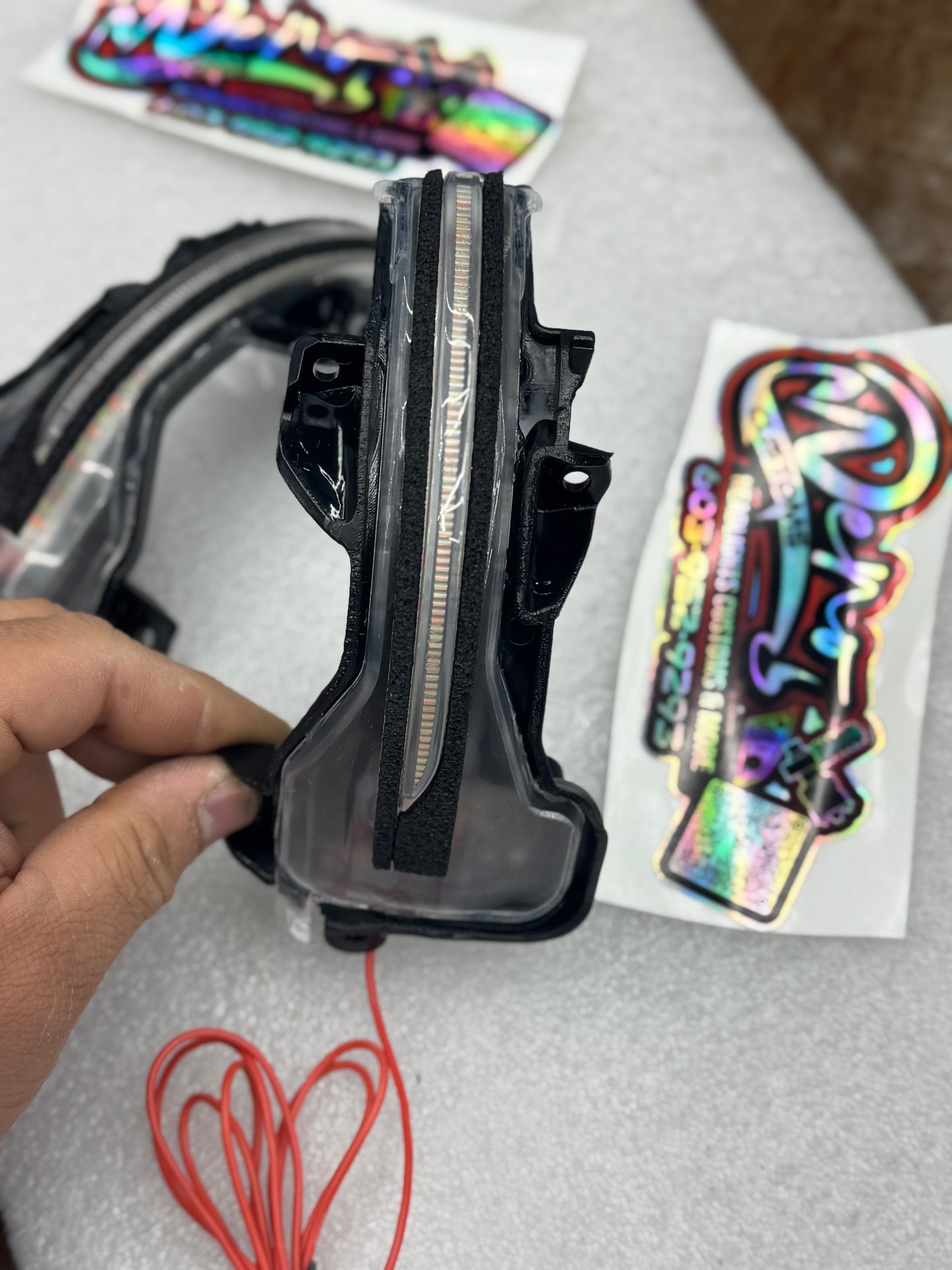 LED Side Mirror Lights Compatible with Honda Accord 2013-2017 and Honda CRV 2012-2022 with Dynamic Turn Signal