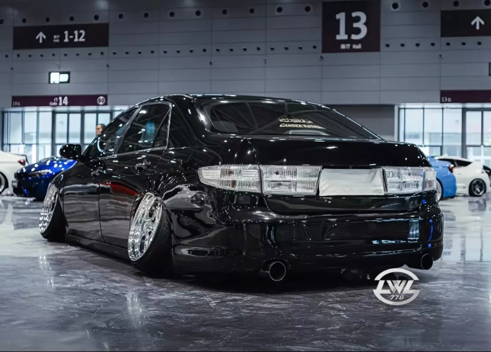 Crystal Clear Lens Brake Tail Lights Cover Set for Honda Accod Sedan 2003-2005