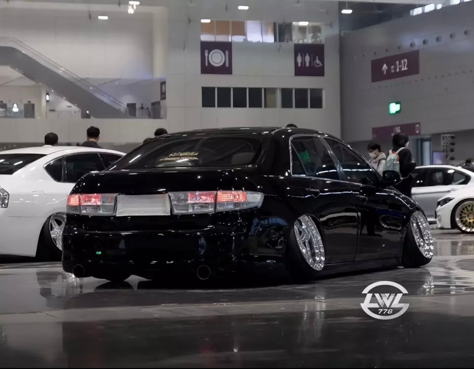 Crystal Clear Lens Brake Tail Lights Cover Set for Honda Accod Sedan 2003-2005