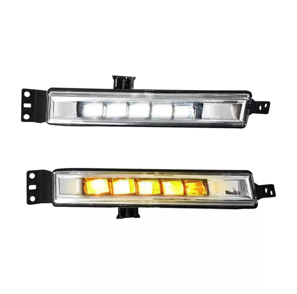 Fits 2016 2017 Honda Accord Sedan Bumper LED Sequential Turn Signal Fog lights