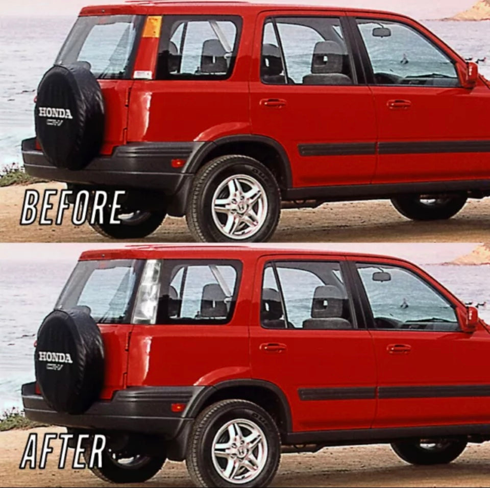 Ship From USA All CLEAR JDM Rear Tail Light Lamp Set For 97-01 Honda CRV CR-V