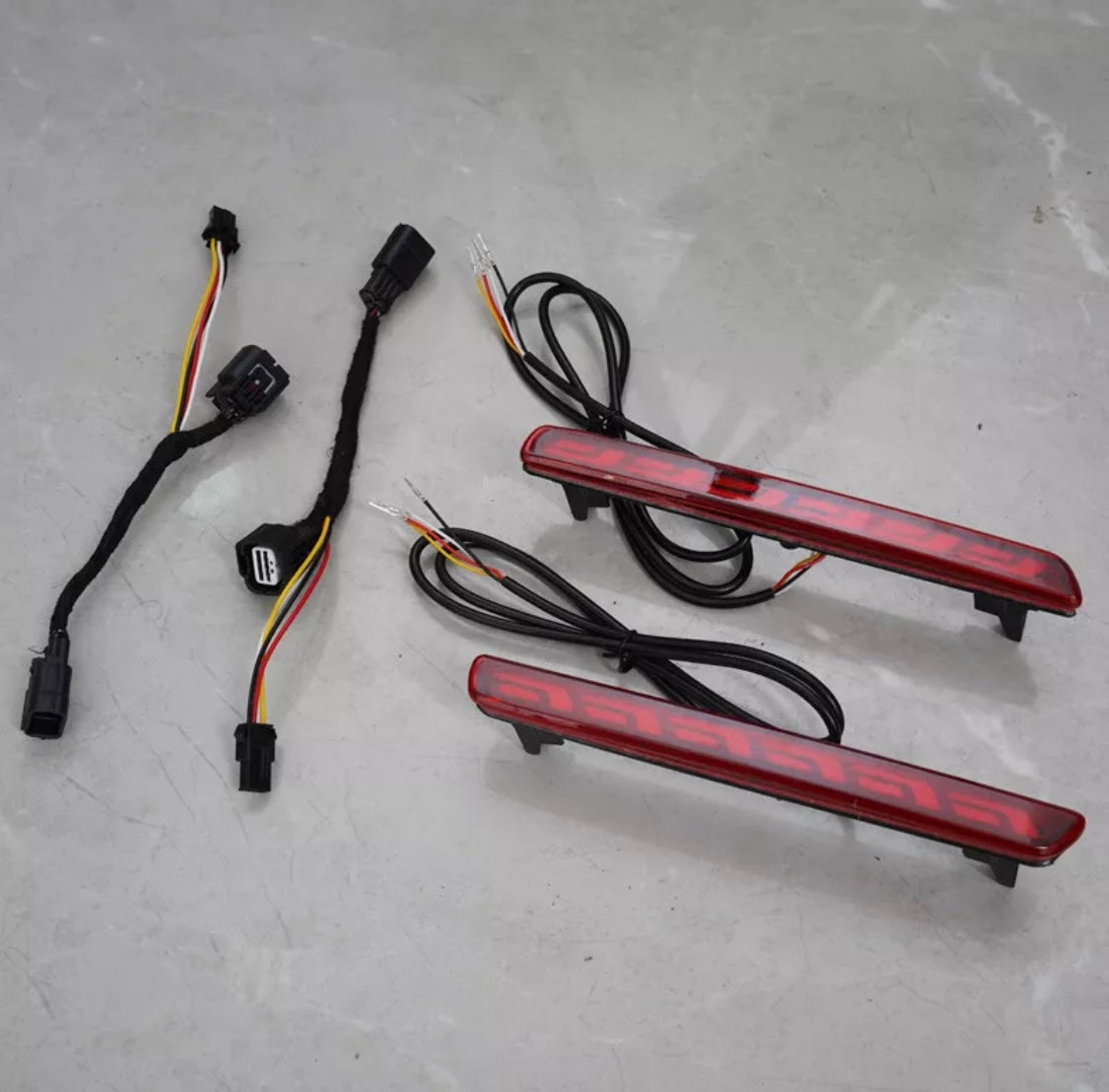 For Honda CR-V CRV 2023-25 Rear Bumper Reflector Brake Fog DRL Indicator Light .