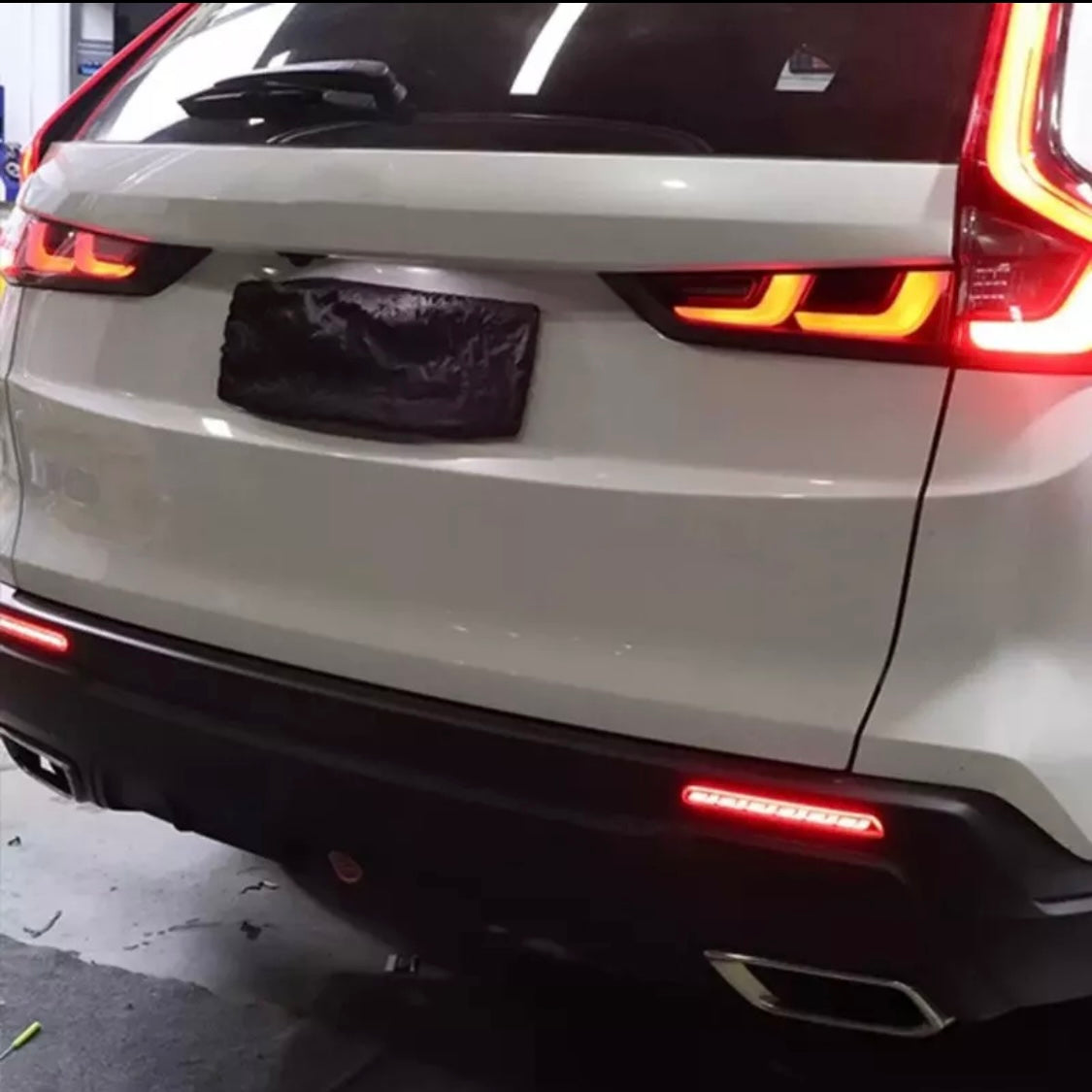 For Honda CR-V CRV 2023-25 Rear Bumper Reflector Brake Fog DRL Indicator Light .