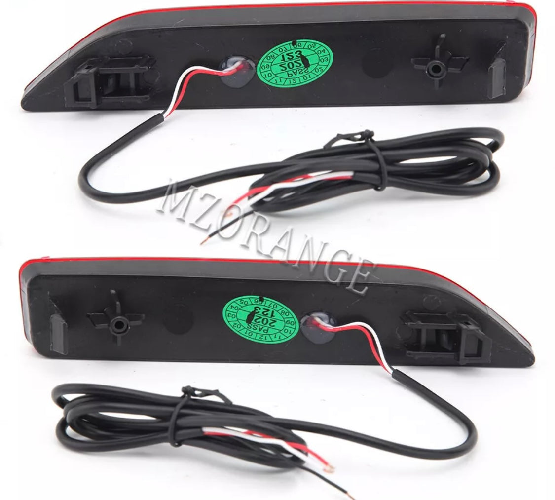 LED Rear Bumper Reflector Light For Honda CRV CR-V 2007-2009 Brake Tail Lamp USA