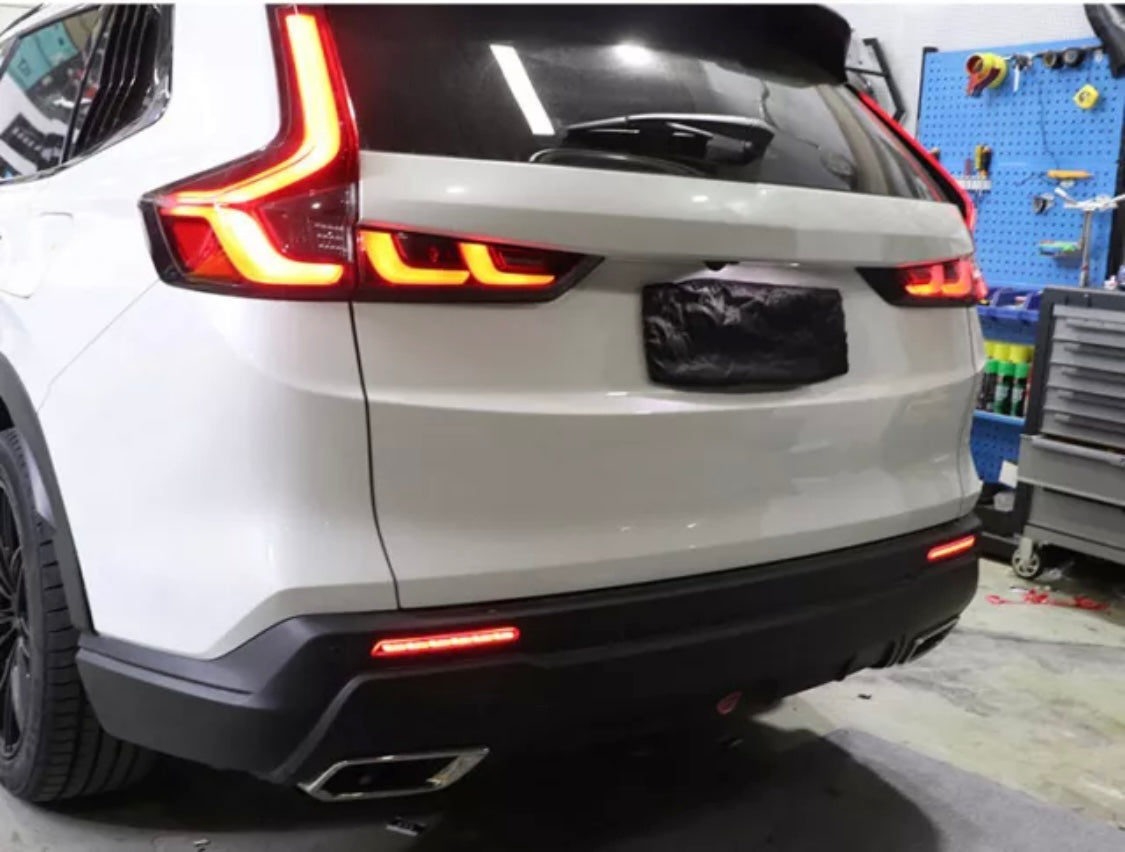 For Honda CR-V CRV 2023-25 Rear Bumper Reflector Brake Fog DRL Indicator Light .