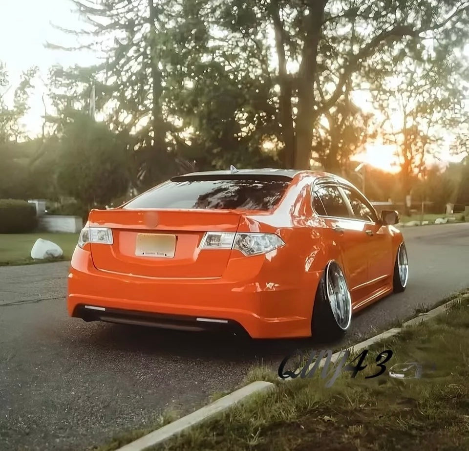 Crystal Clear Lens Brake Tail Lights Turn Signal Cover For Acura TSX 2009-2012